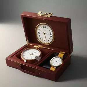 Reloj hombre cafe