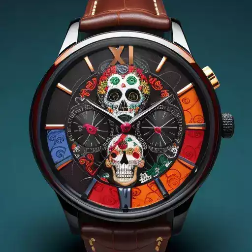 Reloj Día de Muertos